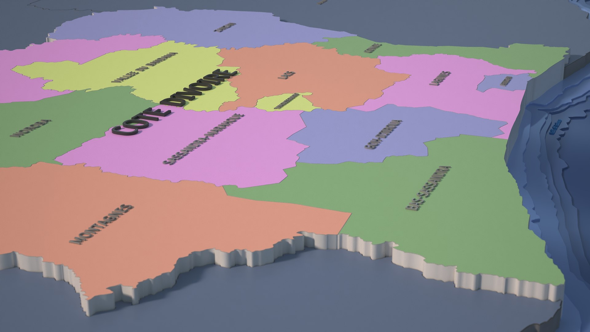 Cote dIvoire Admin 1 3D Map - Mercator 3D https://p.turbosquid.com/ts-thumb/PK/Jstkxm/uX/d06/jpg/1787650767/1920x1080/fit_q87/132b3e57ae90d4d29618b2bd6583cf4d69753493/d06.jpg