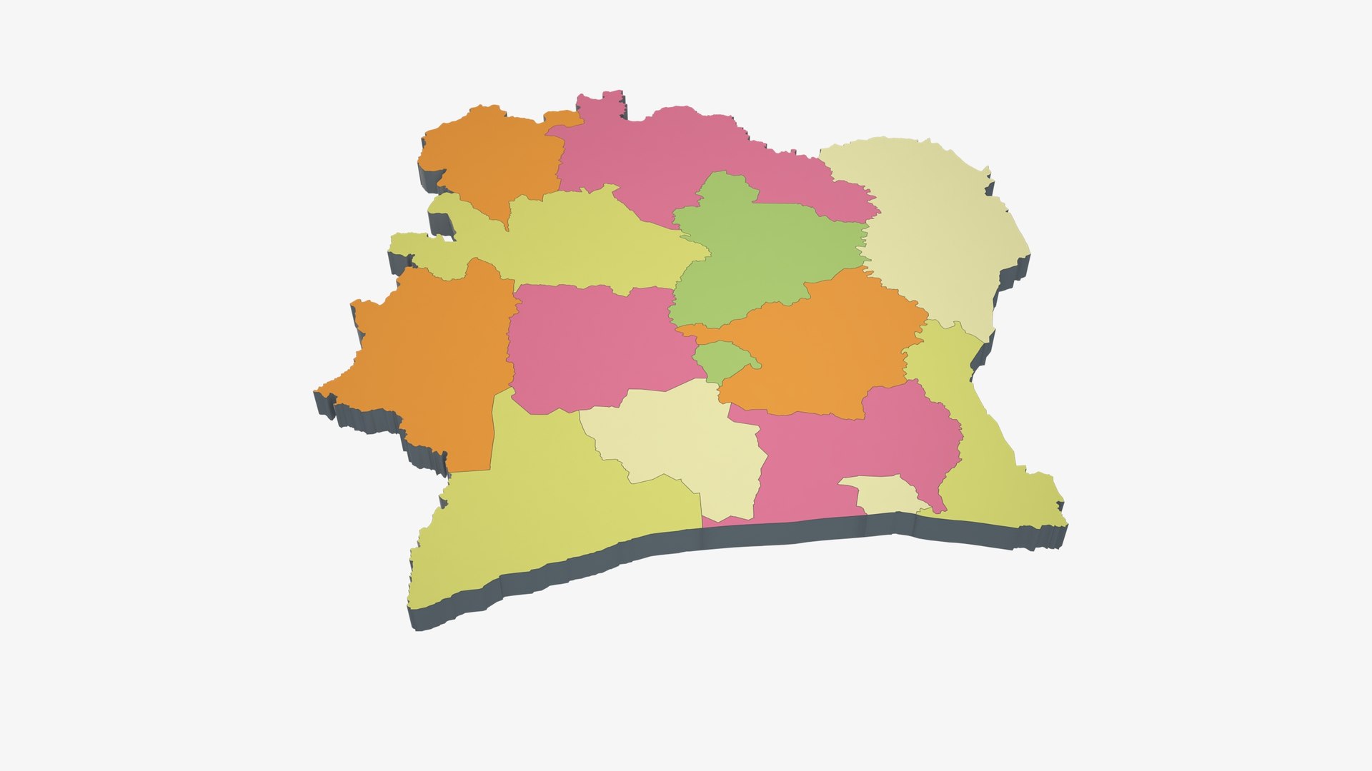 Cote dIvoire Admin 1 3D Map - Mercator 3D https://p.turbosquid.com/ts-thumb/PK/Jstkxm/zI/c03/jpg/1787650738/1920x1080/fit_q87/4cbafd2e8fb4bff89b59c92894c9cc19111339f6/c03.jpg