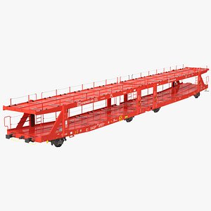 laaers 560 car transporter 3D model