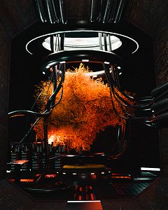 science fiction laboratory