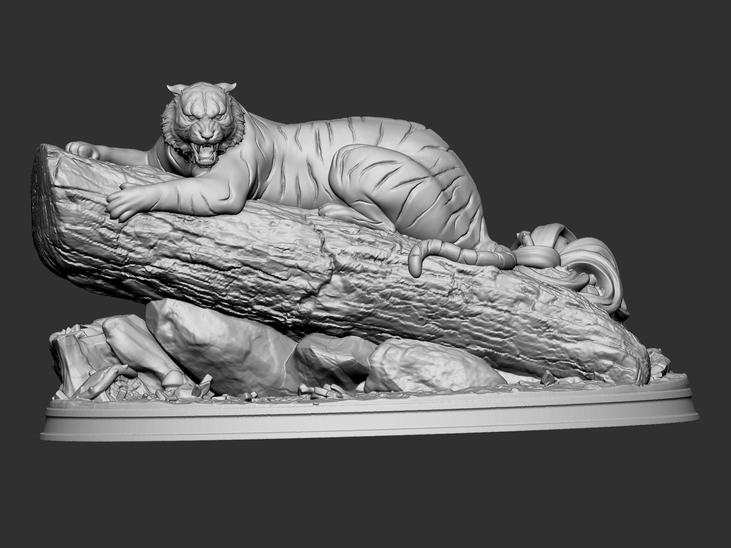 3D tiger model - TurboSquid 2172219