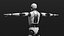 Pose de T masculina Cyborg