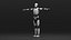 Pose de T masculina Cyborg