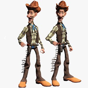 Cowboy crtoon 3D