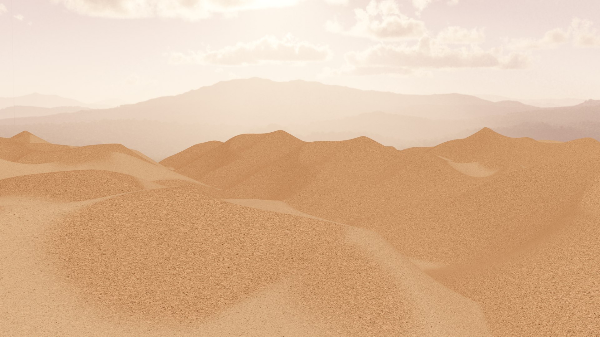 3d Model Desert Dunes - Turbosquid 1558438