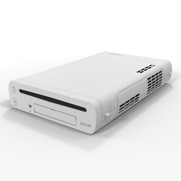 modelo 3d Consola Nintendo Wii U Blanco - TurboSquid 932042