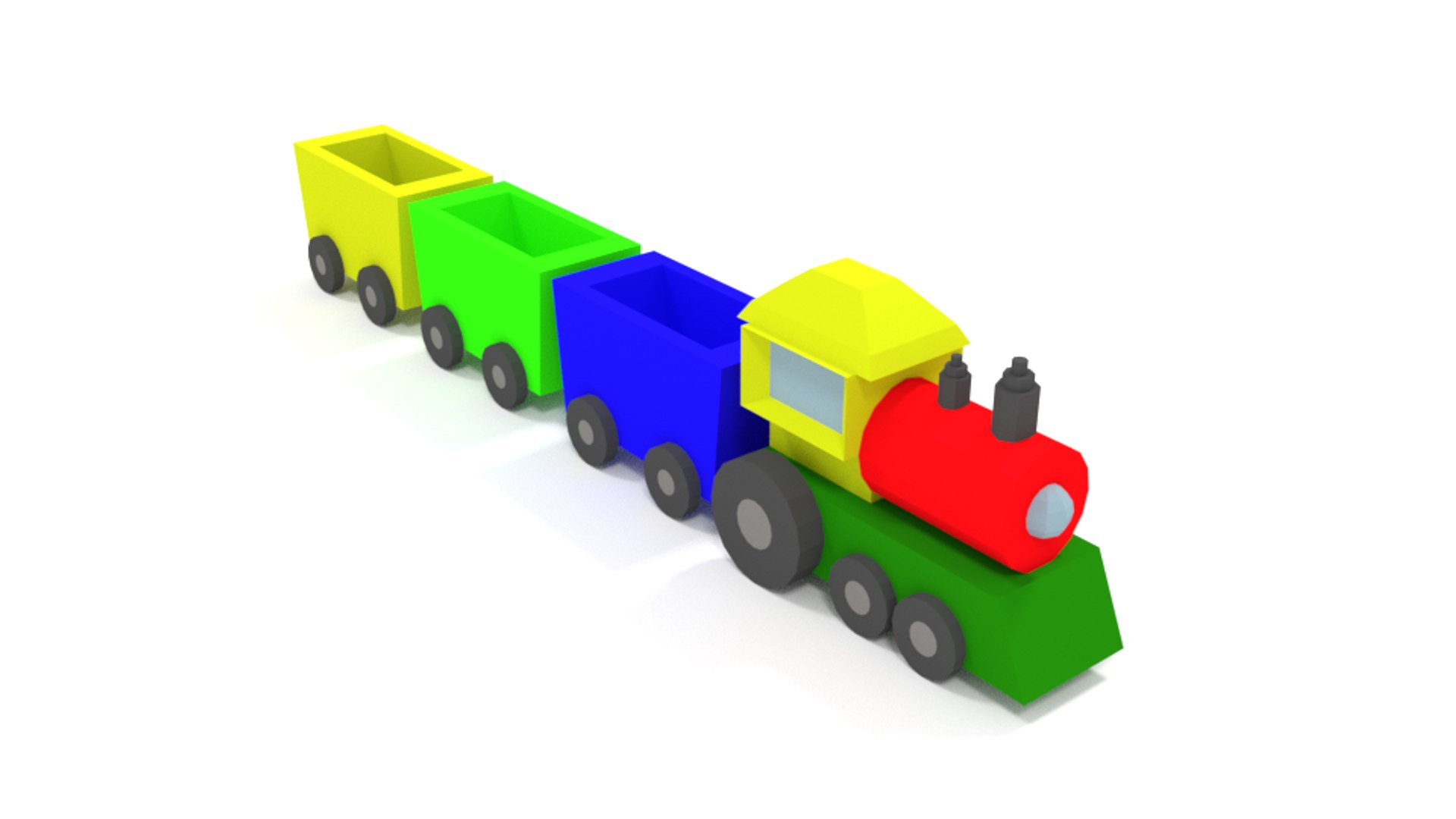 cartoon train 3D Models to Print - yeggi