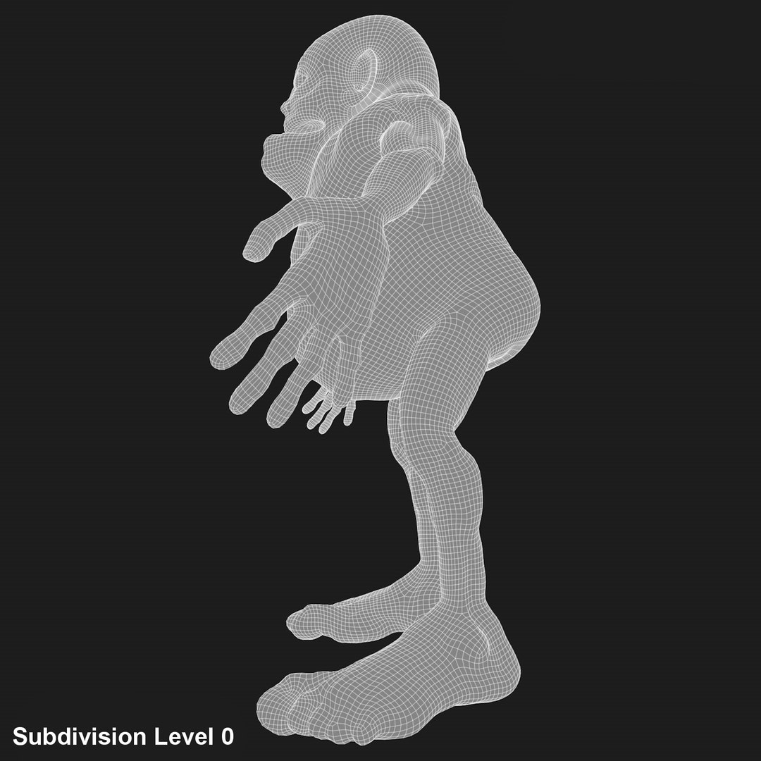 Goblin Rigged 3d C4d