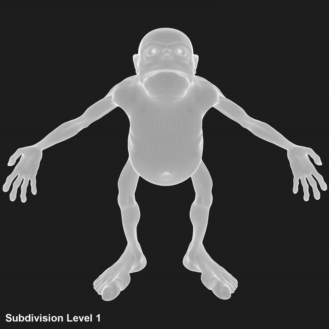 Goblin Rigged 3d C4d