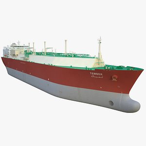 LNG tanker ship Quatar Gas 137000cm