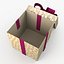 Christmas BOX Open2 Ribbon cream
