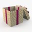 Christmas BOX Open2 Ribbon cream