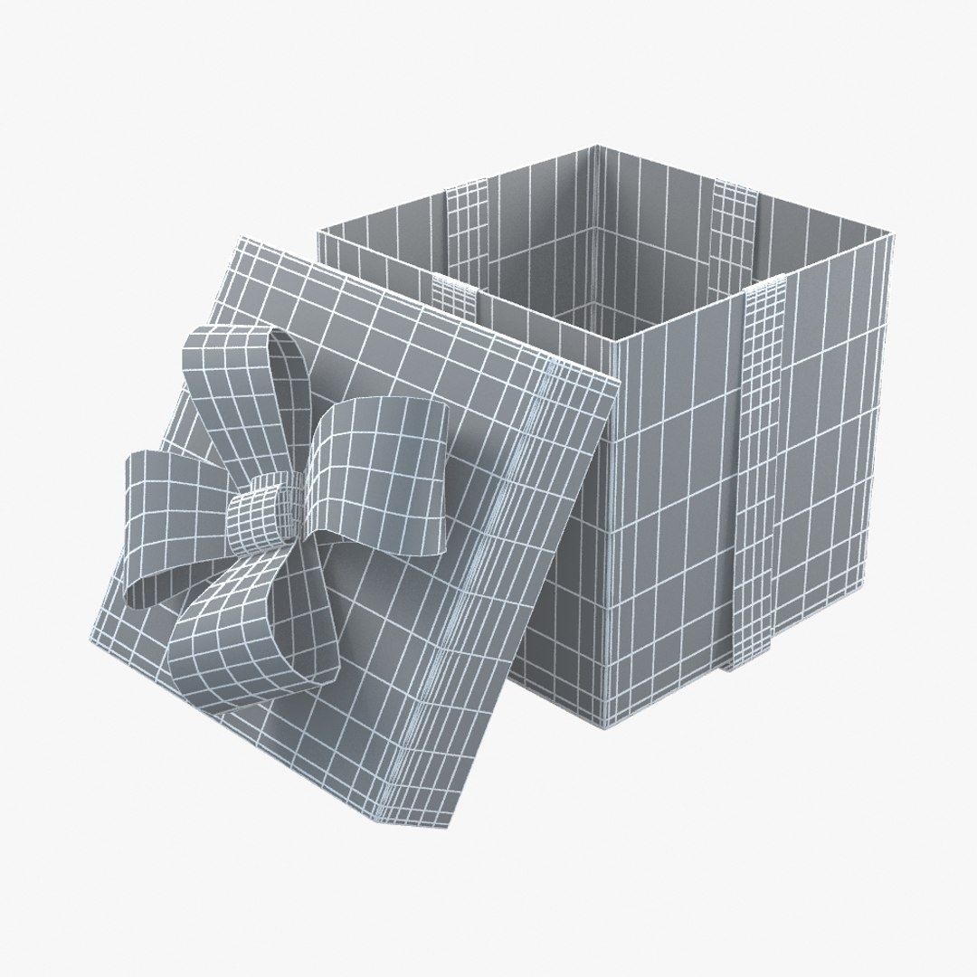 christmas gift present box 3d model https://p.turbosquid.com/ts-thumb/PK/n1aQD3/XETSngb1/christmasboxopen2ribboncreamwireframe030000/jpg/1416455765/1920x1080/fit_q87/c57ec12cf900dd6f82b9000f66e0647327a1a39d/christmasboxopen2ribboncreamwireframe030000.jpg