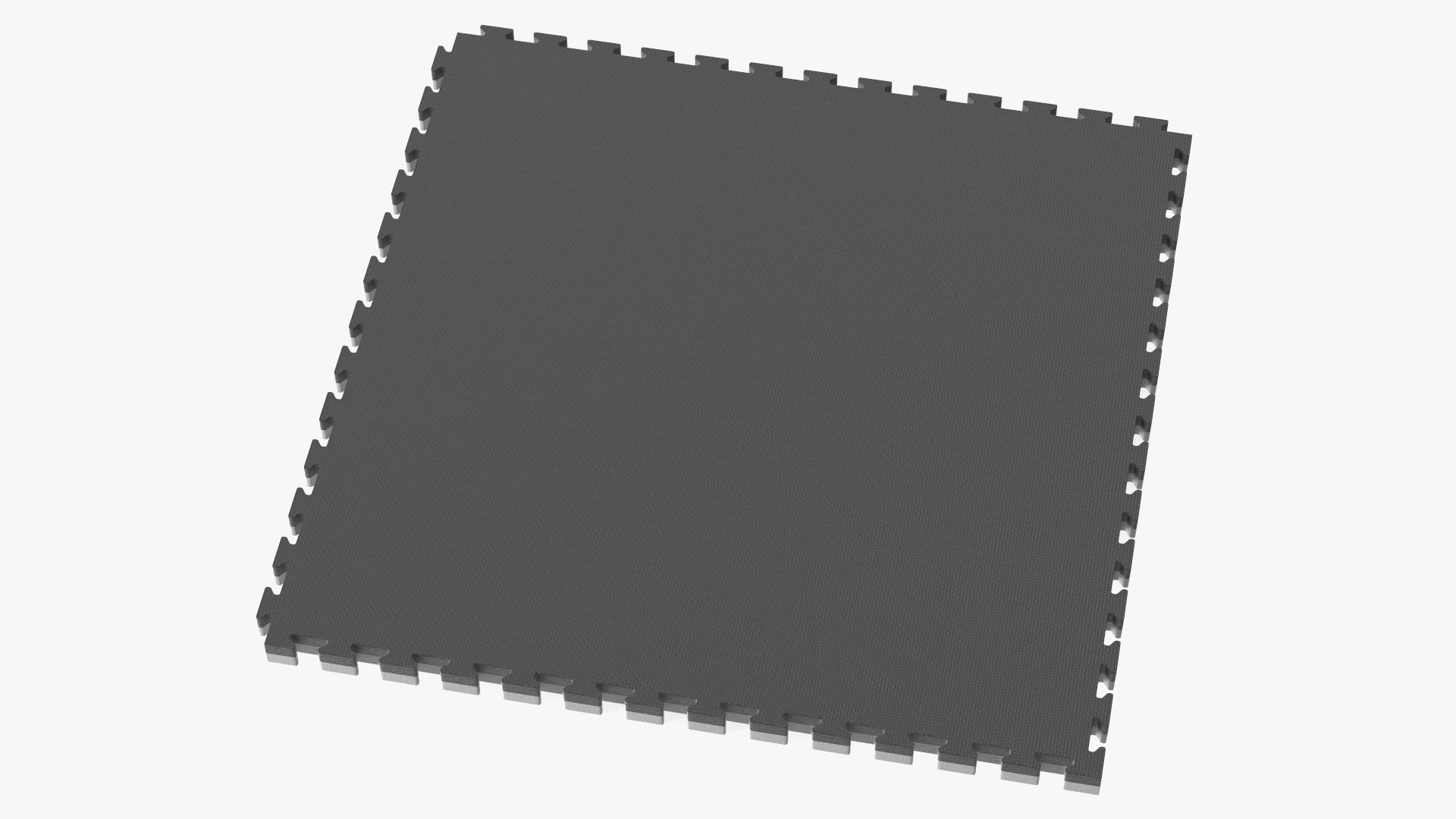 Two Sided Tatami Puzzle Black 3D model preview