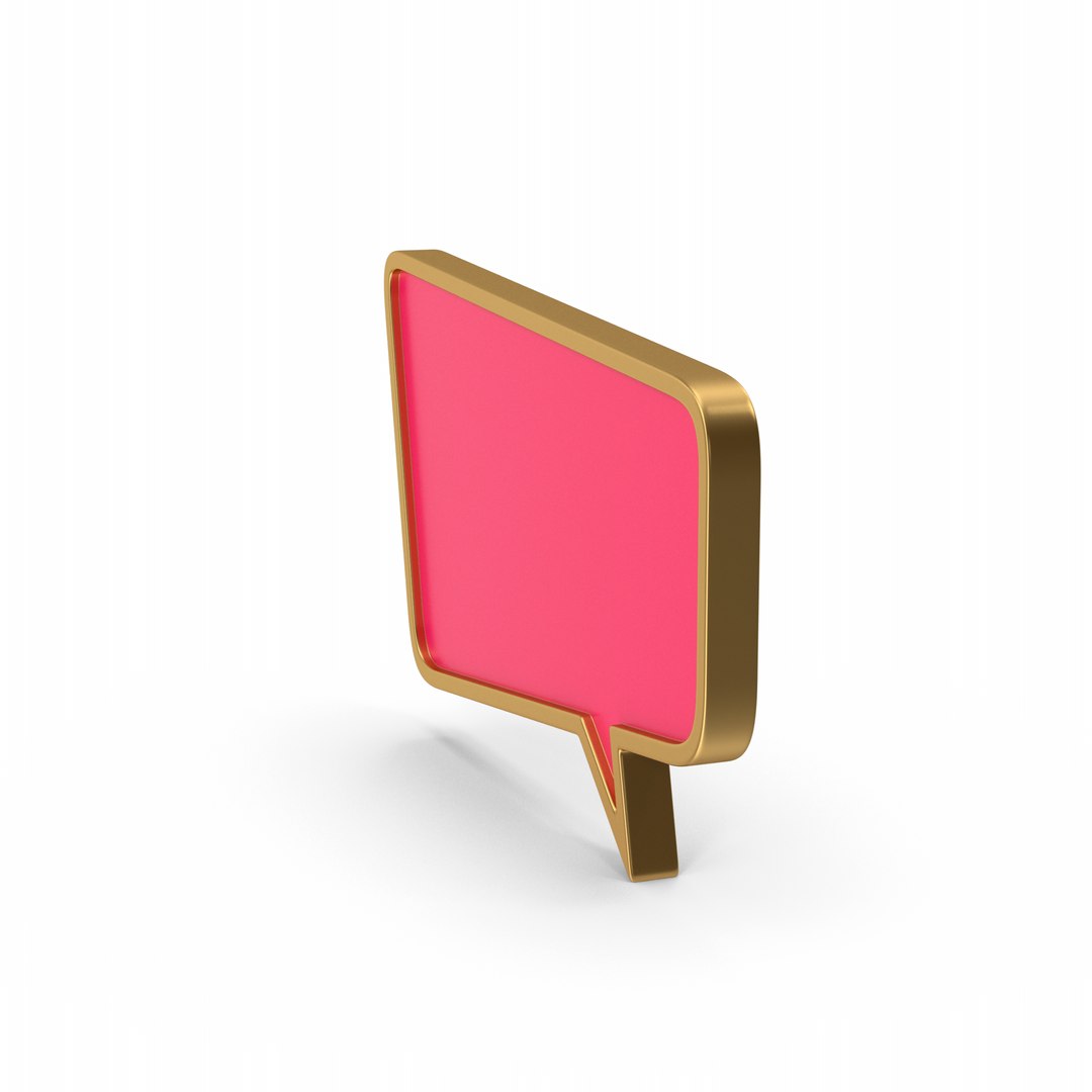 Pink Speech Bubble 3D model https://p.turbosquid.com/ts-thumb/PK/p5kuvO/H4/speechbubble.h12.2k/png/1727881633/1920x1080/fit_q87/328b125618312f3211b1b387e31d4ded2064fa6b/speechbubble.h12.2k.jpg