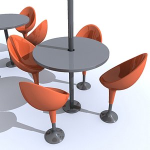 swivel bar 3d model