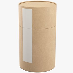 Cardboard Tube 3D model