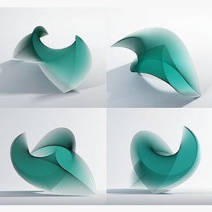 Creative Array Glass Sculpture
