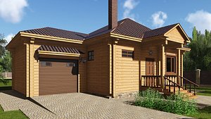 house 3d 3ds