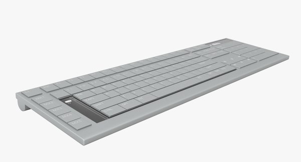 modelo 3d Teclado moderno - TurboSquid 1334979