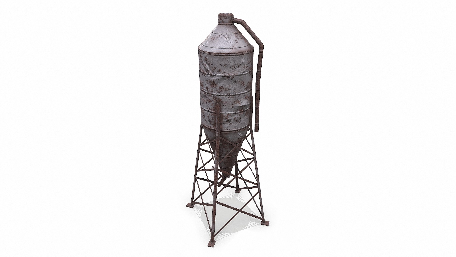Rusty Storage Silo Low-poly PBR 3D model https://p.turbosquid.com/ts-thumb/PL/3C8rIp/90/screenshot001/png/1771139937/1920x1080/fit_q87/ad57cb85e4305575ac7e140a9921f339a63d232b/screenshot001.jpg