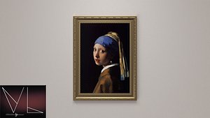 Girl with a Pearl Earring Painting