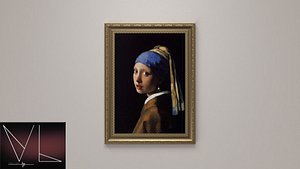 Girl with a Pearl Earring Painting