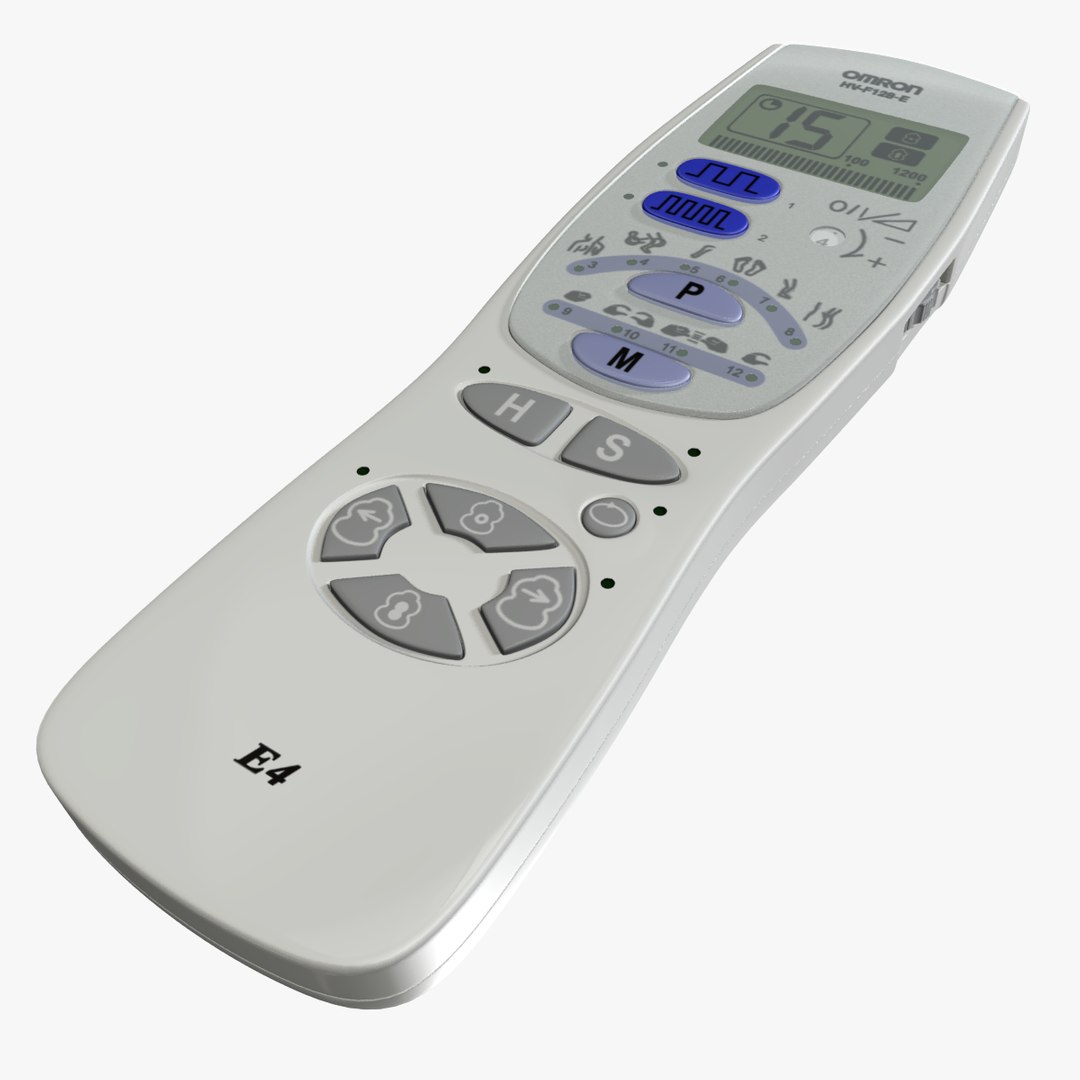 Omron E4 Nerve Stimulator 3d Model
