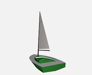 Small Sailing Boat.3ds