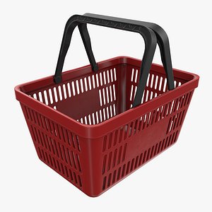 Shopping Basket - Red