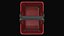 3D model Shopping Basket - Red