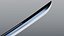 Japanese Nagamaki Pole Sword PBR