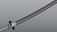 Japanese Nagamaki Pole Sword PBR