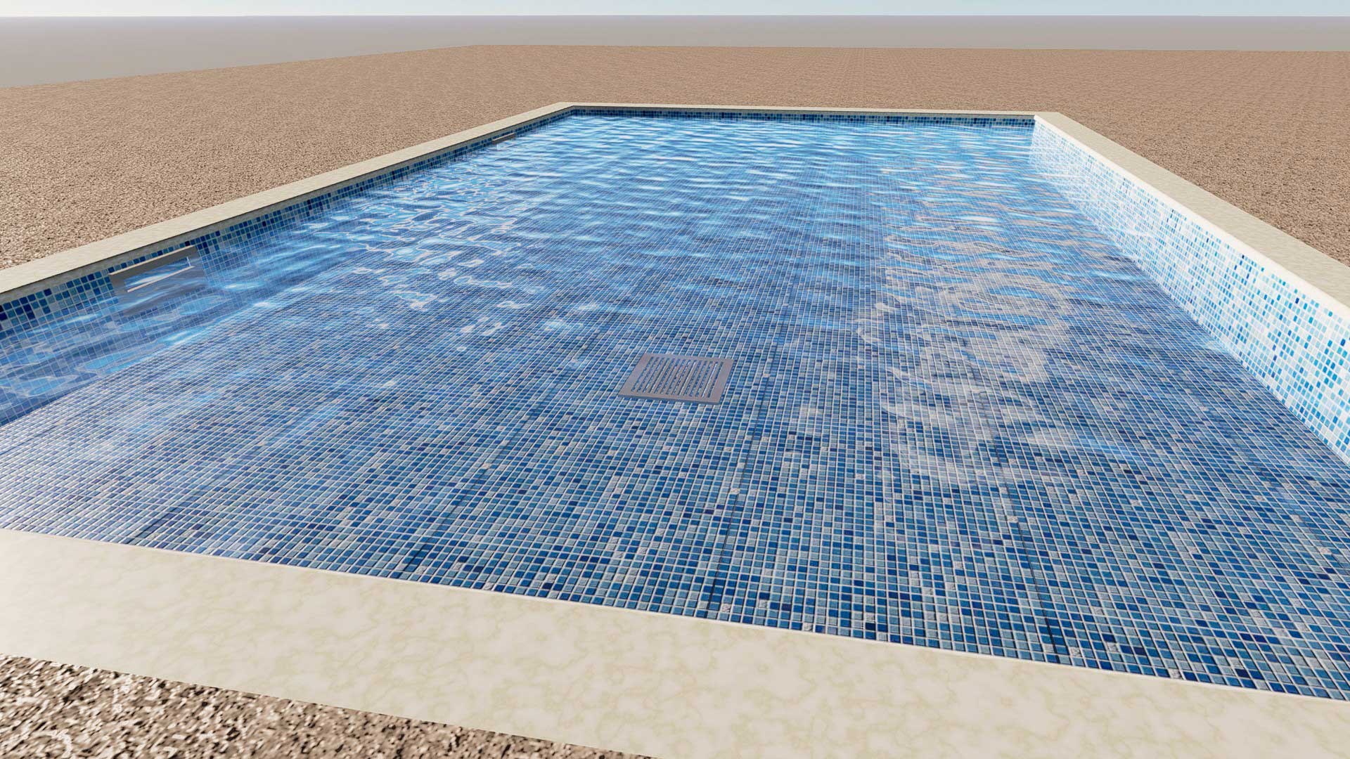 Rectangular Swimming Pools 3D Model - TurboSquid 2023874