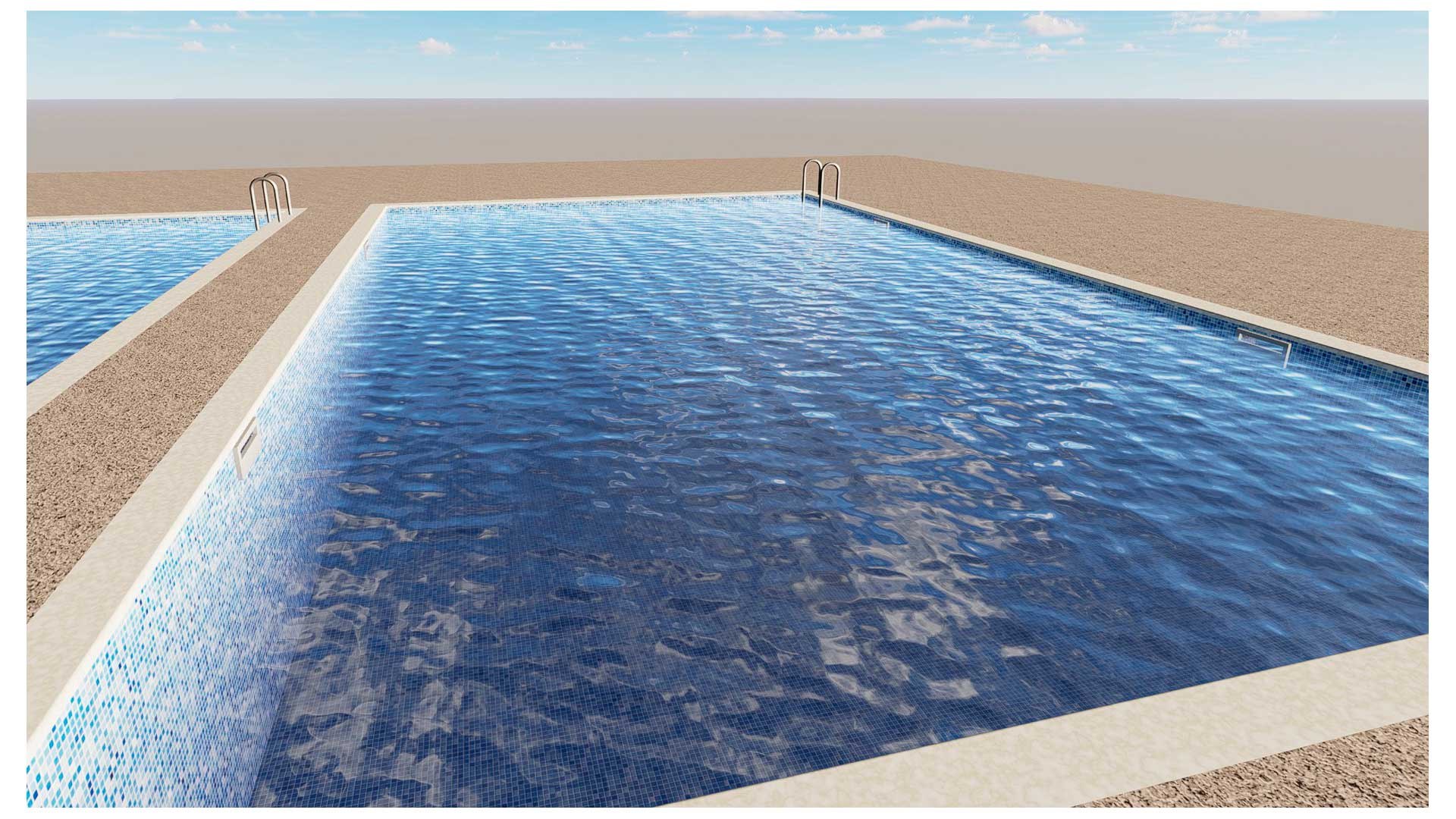 Rectangular Swimming Pools 3D Model - TurboSquid 2023874