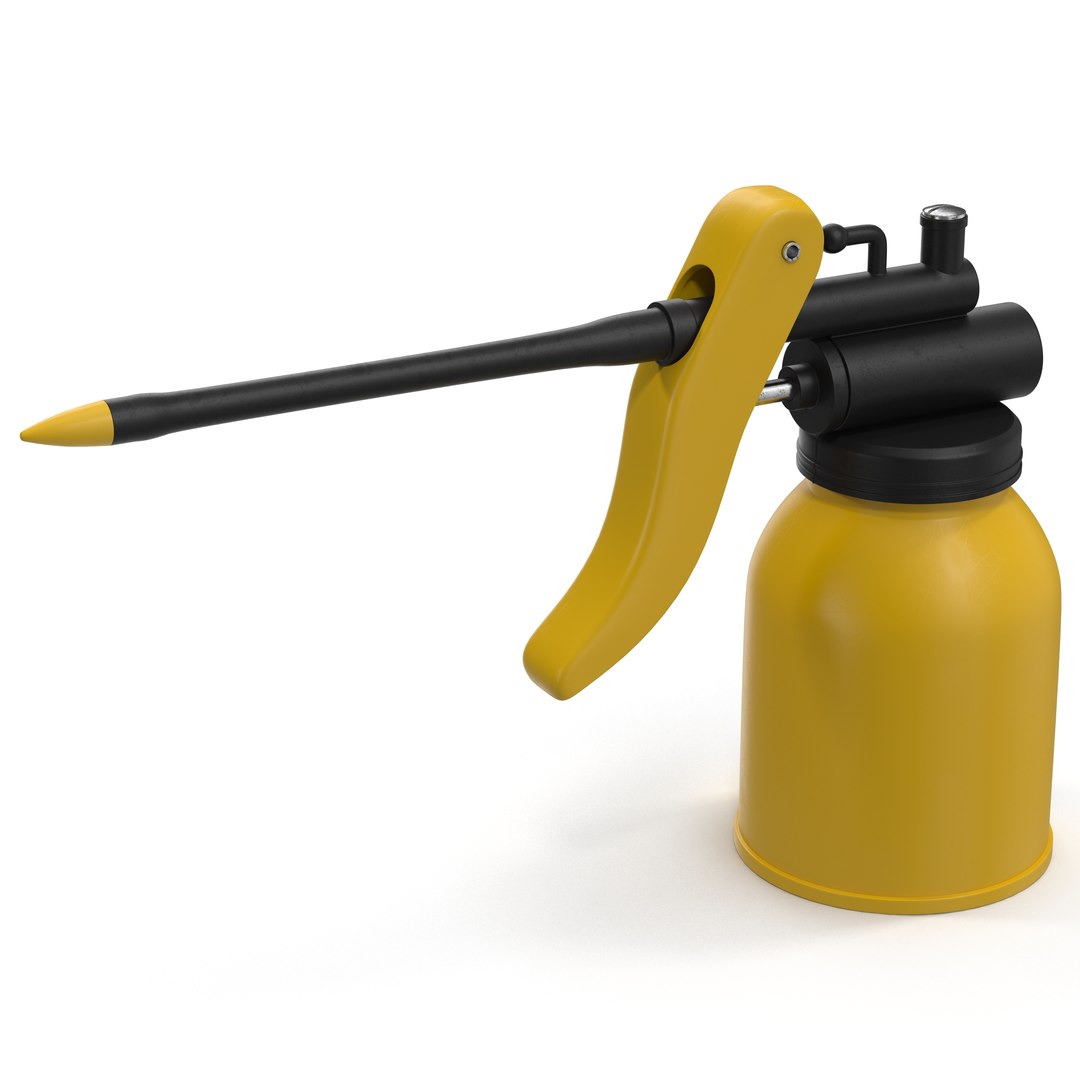 Oil Can 3 3D Model 3D model preview