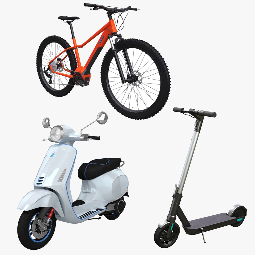 Scooter Honda Super Cub 2024 Red 3D TurboSquid 2235518 - Main Image