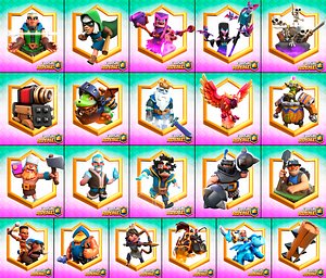 Clash Royale Legendary Cards Pack