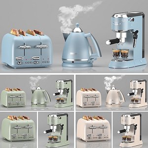 3D model Delonghi Kitchen Appliances -03