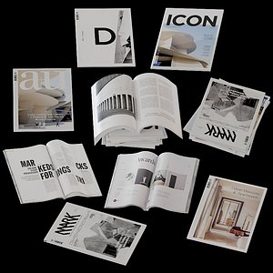 Magazines set 3