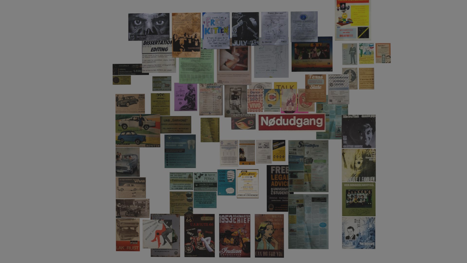 3D 67 flyer-advertisement-sticker pack Texture model - TurboSquid 2068694