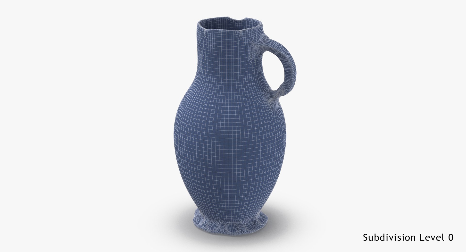 3d model of ceramic wine jug 03 https://p.turbosquid.com/ts-thumb/PL/Q5XYny/ffTYp1xg/ceramic_wine_jug_03_wireframe_subdiv0/jpg/1476876514/1920x1080/fit_q87/50414db9df054d65dcf2c06055bbeceb9eefc87b/ceramic_wine_jug_03_wireframe_subdiv0.jpg