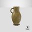 Ceramic Wine Jug 03