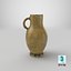 Ceramic Wine Jug 03