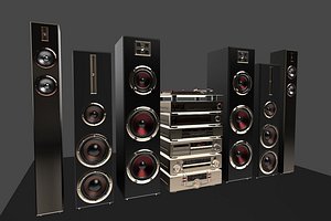 3d pack hi-fi components