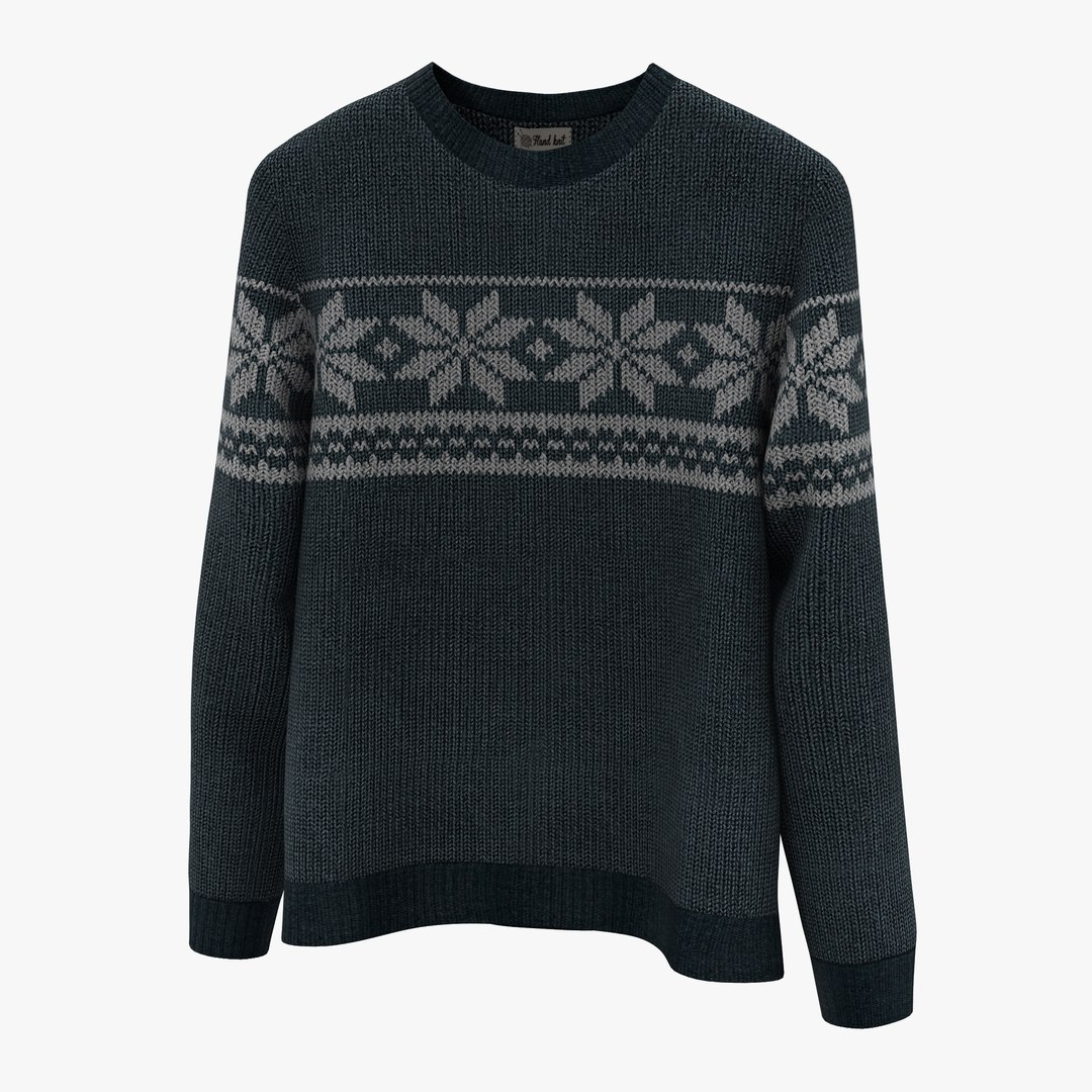 Sweater 3D model preview