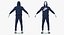 Nike Sportswear Anzug Blue Raised Hood on Mannequin