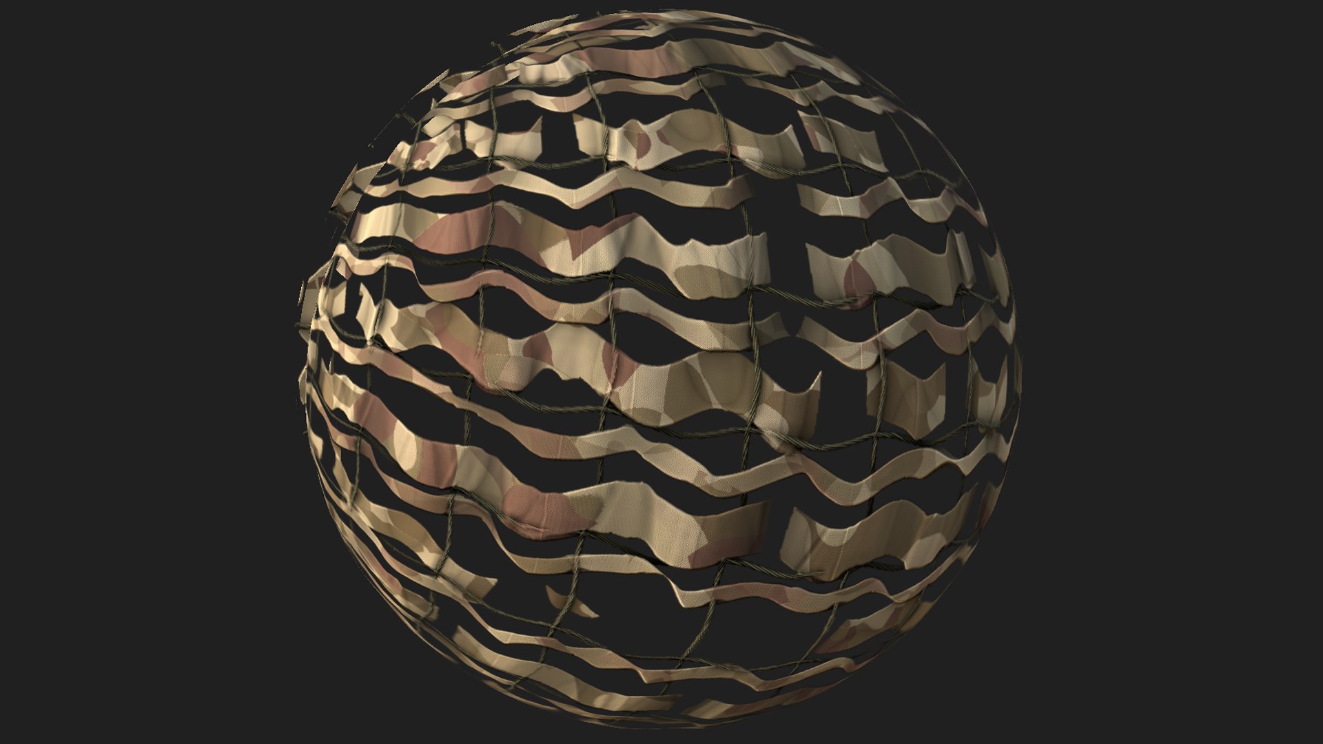 Seamless Camouflage Net Yellow Textures Model - TurboSquid 2336490