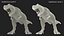T Rex gréé pour Cinema 4D
