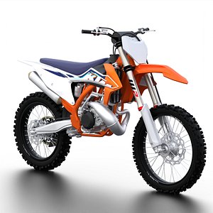 2023 - KTM 250 SX 3D model